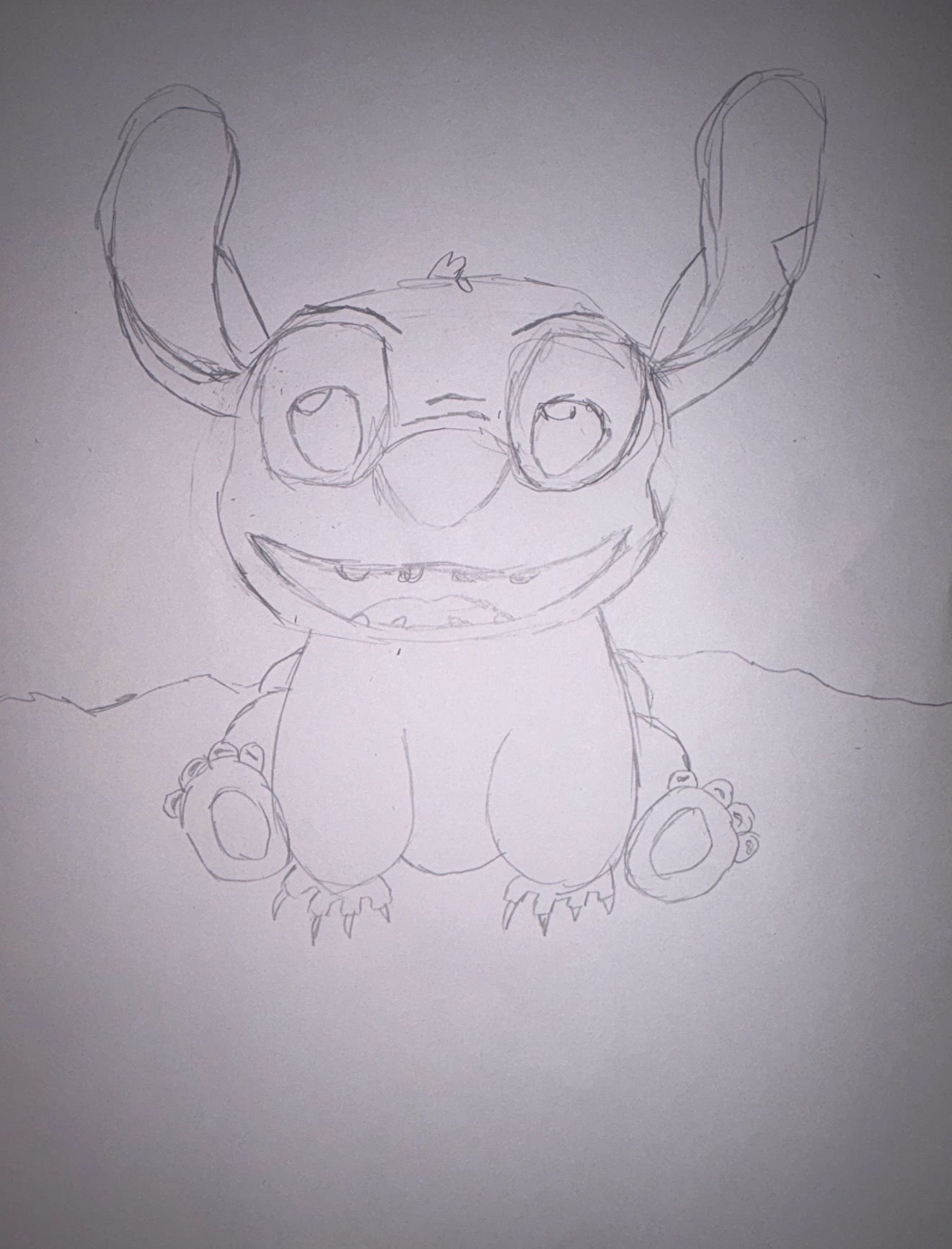 Finished Stitch drawing