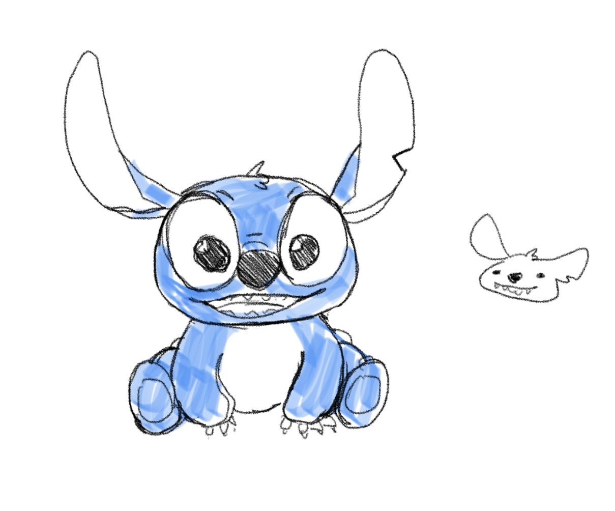 Finished Stitch drawing 2